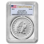 2024 Flowing Hair 230th Anniversary Silver Medal MS-69 PCGS (FS)