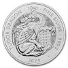 2024 GB 10 oz Silver Royal Tudor Beasts Tudor Dragon BU
