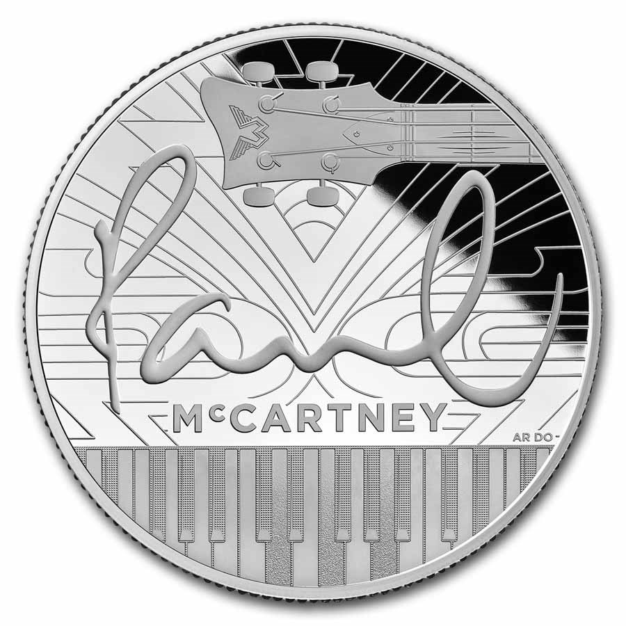 2024 GB 5 oz Silver £10 PF Music Legends: Paul McCartney