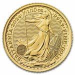 2024 Great Britain 1/10 oz Gold Britannia BU (King Charles III)