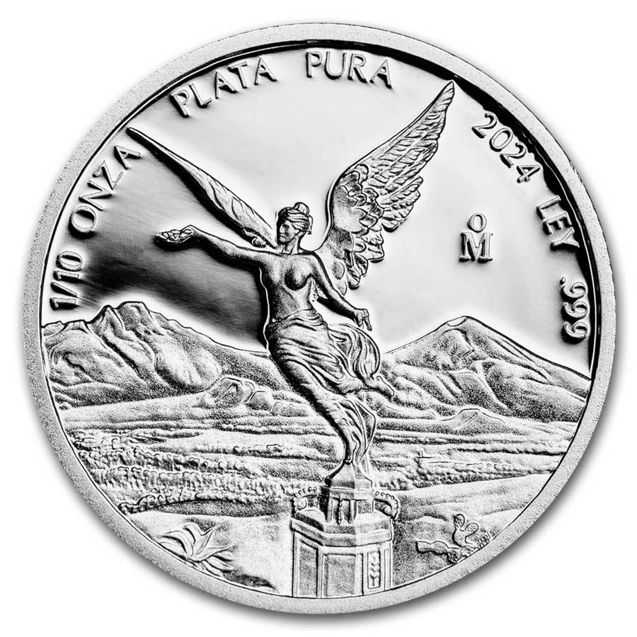 2024 Mexico 1/10 oz Silver Libertad Proof (In Capsule)