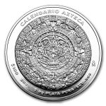 2024 Mexico 1 kilo Silver Aztec Calendar (w/Box & COA)