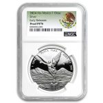 2024 Mexico 1 oz Silver Libertad Proof PF-70 NGC (ER)