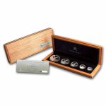 2024 Mexico 5-Coin Silver Libertad Proof Set (1.9 oz, Wood Box)
