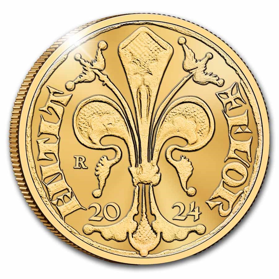 2024 Netherlands 1 oz Gold Proof Florin (w/Box & COA)