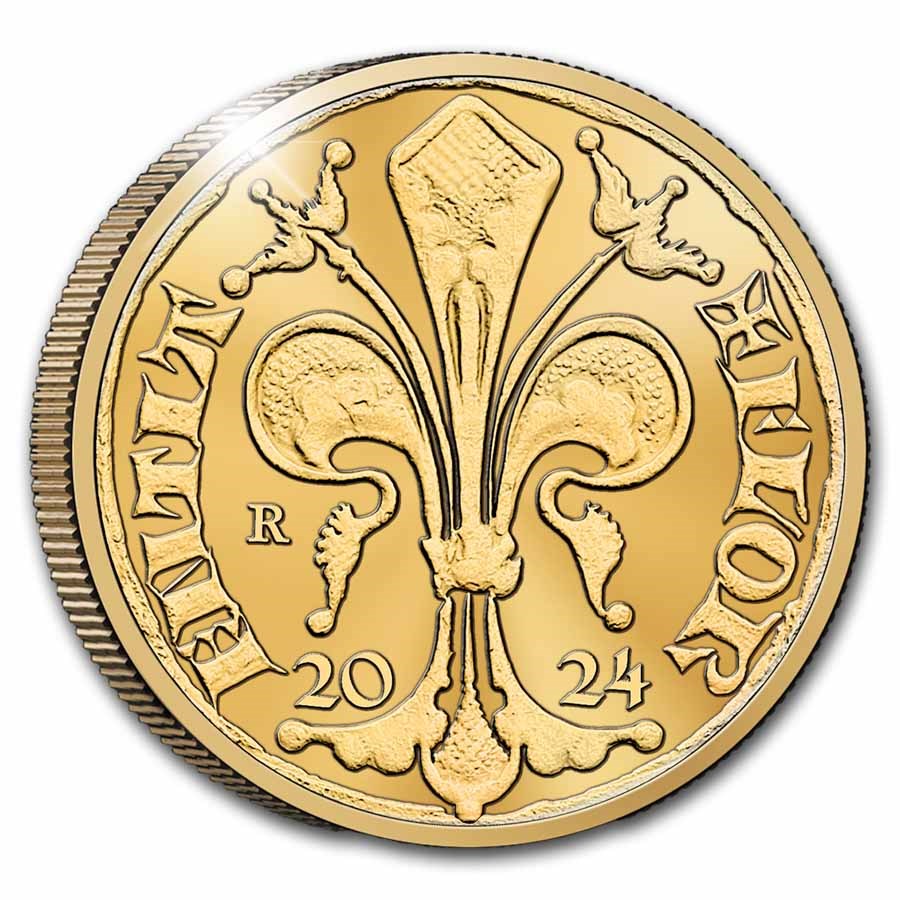 2024 Netherlands 2 oz Gold Proof Florin (w/Box & COA)
