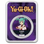2024 Niue 1 oz Color Ag $2 Yu-Gi-Oh! - Luna, In TEP