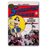 2024 Niue 1 oz Silver $2 COMIX™ - Sensation Comics #1 Coin