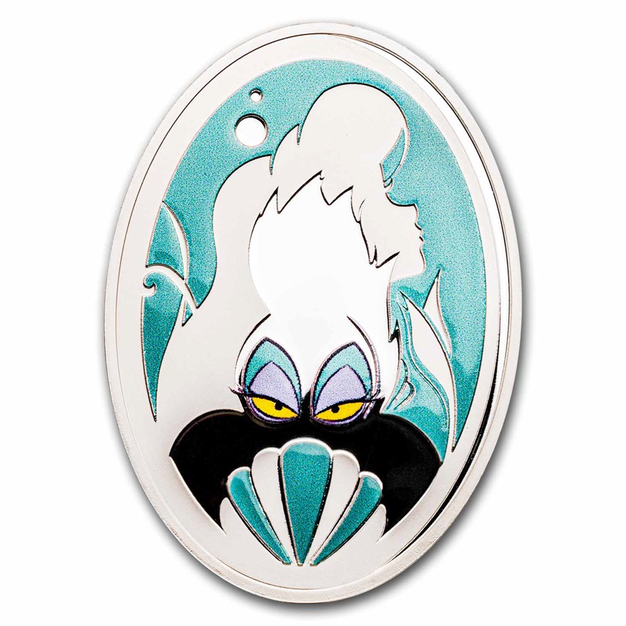 2024 Niue 1 oz Silver $2 Disney - The Little Mermaid 35th