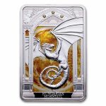 2024 Niue 1 oz Silver $2 HP Magical Creatures: Hungarian Horntail
