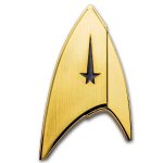 2024 Niue 1 oz Silver $2 Star Trek Starfleet Command Insignia