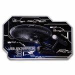 2024 Niue 1 oz Silver $2 Star Trek: USS Enterprise NNC 1701