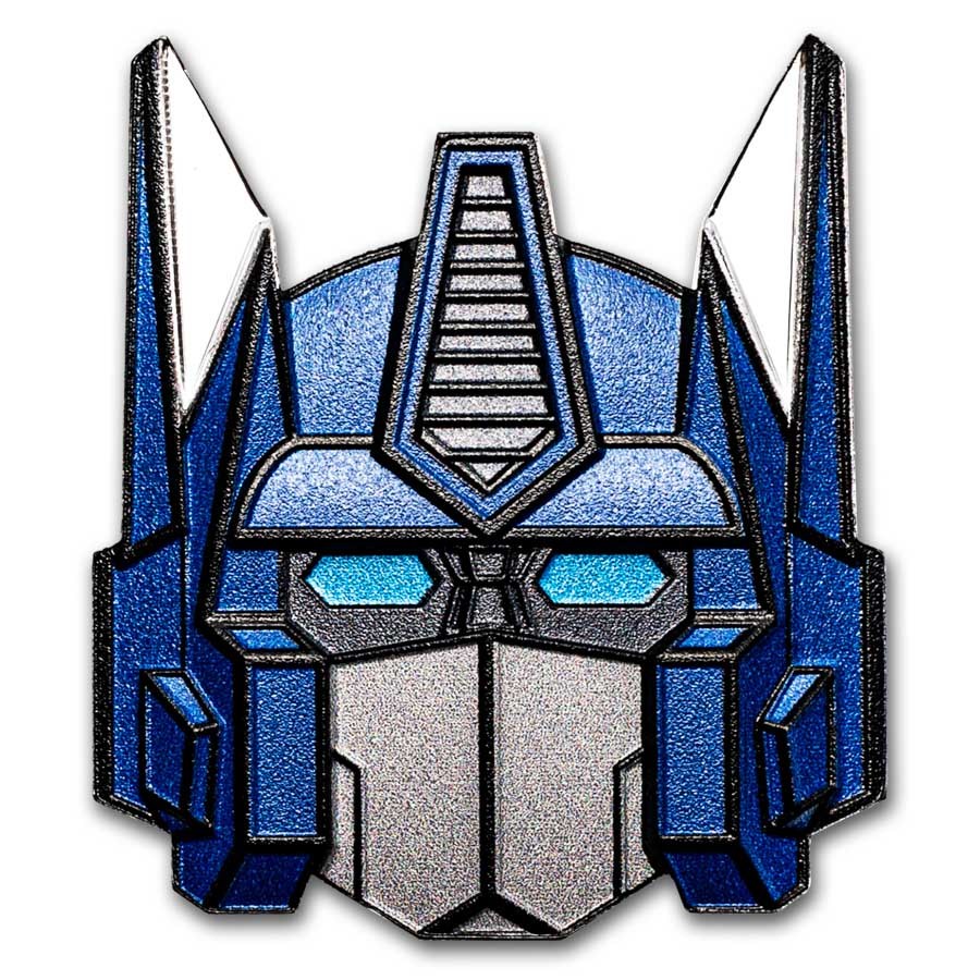 2024 Niue 1 oz Silver $2 Transformers - Optimus Prime Head