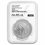 2024 Niue 1 oz Silver Icons: Beethoven (Sketch Snip) MS-70 NGC