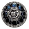2024 Niue 2 oz Silver Antique Lunar Calendar (with Box & COA)