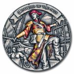 2024 Niue 2 oz Silver Antique Mistress of the Sea (w/ Box & COA)