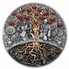2024 Niue 2 oz Silver Chervona Kalina (Gilded) w/ Box & COA