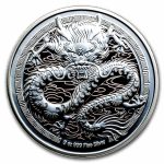 2024 Niue 3 oz Silver $10 Lunar Year of The Dragon