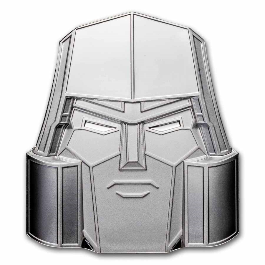 2024 Niue 3 oz Silver $5 Transformers - Megatron