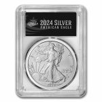 2024-(P) American Silver Eagle Star Privy MS-70 PCGS (FDI, Black)