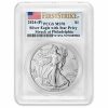 2024-(P) American Silver Eagle Star Privy MS-70 PCGS (FS)