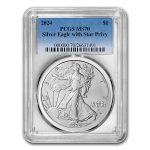2024-(P) American Silver Eagle Star Privy MS-70 PCGS