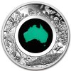 2024-P AUS 1 oz Silver Chrysoprase Great Southern Land Proof