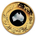 2024-P AUS 2 oz Gold Mother of Pearl Great Southern Land Proof
