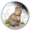 2024-P Australia 1 oz Silver Colorized Quokka Proof
