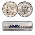 2024-P Roosevelt Dime 50-Coin Roll BU