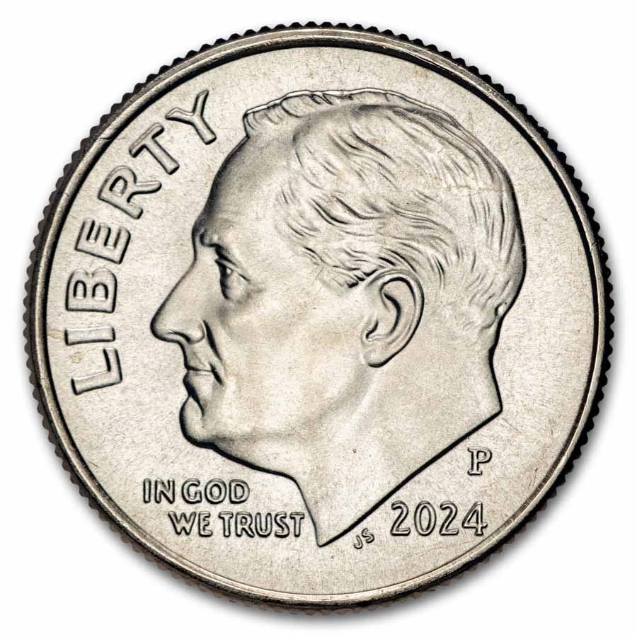 2024-P Roosevelt Dime BU