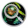 2024 Republic of Cameroon Silver Butterflies; Junonia Almana