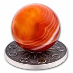 2024 Republic of Ghana 2 oz Silver Solar System: Mars