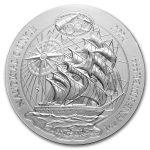 2024 Rwanda 1 oz Silver Nautical Ounce Cutty Sark BU
