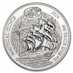2024 Rwanda 1 oz Silver Nautical Ounce Cutty Sark Proof