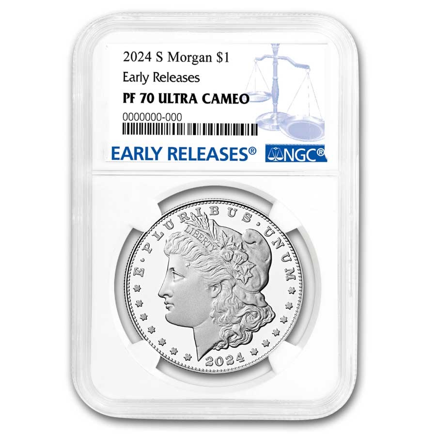 2024-S Proof Silver Morgan Dollar PF-70 NGC (Early Release)