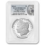 2024-S Proof Silver Morgan Dollar PR-70 PCGS (FDI, Morgan Label)