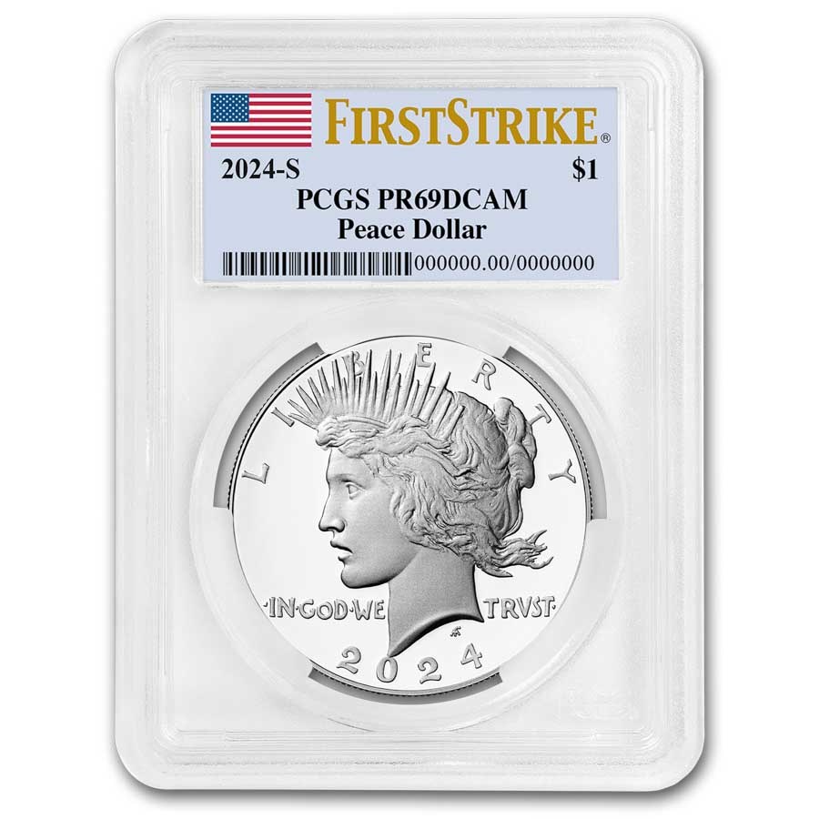 2024-S Proof Silver Peace Dollar PR-69 PCGS (FirstStrike)