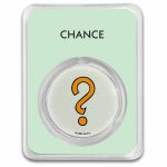 2024 Samoa 1 oz Silver Monopoly Board Space: Chance with TEP