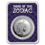 2024 Tokelau 1 oz Silver $5 Zodiac Series: Virgo BU (TEP)