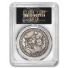 2024 TUV 1 oz Silver Black Flag Antiqued Kingston MS-70 PCGS FDI