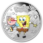 2024 TUV 1 oz Silver SpongeBob SquarePants & Gary Colorized PF