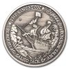 2024 Tuvalu 1 oz Silver Black Flag The Kingston Antiqued