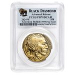 2024-W 1 oz Proof Gold Buffalo PR-70 PCGS (AR, Black Diamond)