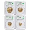 2024-W 4-Coin Proof American Gold Eagle Set PR-70 CAC (FDD)