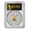 2025 1/10 oz American Gold Eagle MS-70 PCGS (FDI, Black Label)