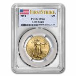 2025 1/2 oz American Gold Eagle MS-69 PCGS (FirstStrike®)