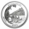 2025 1 oz Ag NATB Indiana George Rogers Clark Nat'l Park Box/COA
