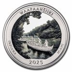 2025 1 oz Ag NATB Indiana George Rogers Clark Nat'l Park (Color)