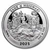 2025 1 oz Ag NATB Iowa Effigy Mounds National Monument (Box/COA)